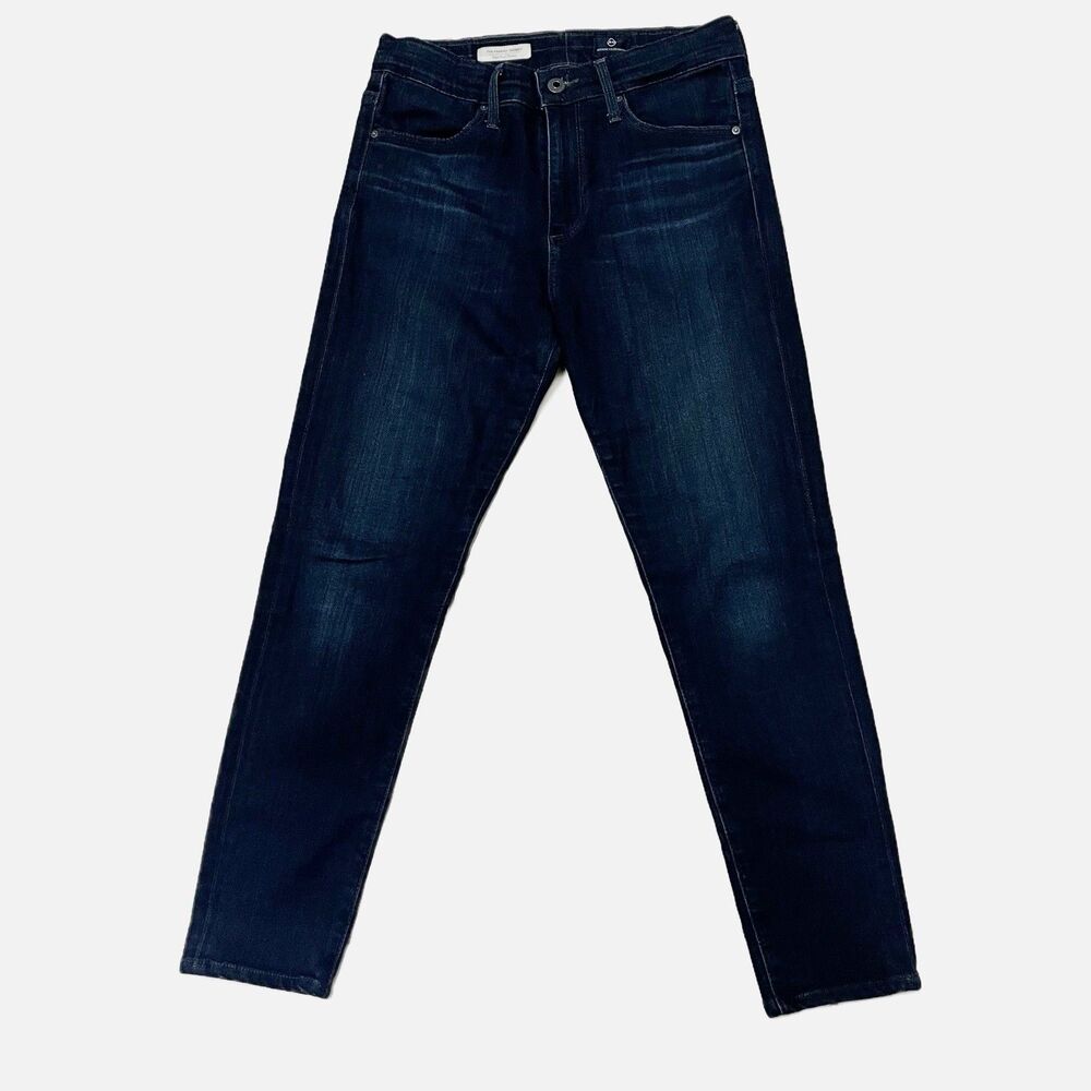 AG Adriano Goldschmied Farrah High Rise Skinny Dark Wash Size 27R
